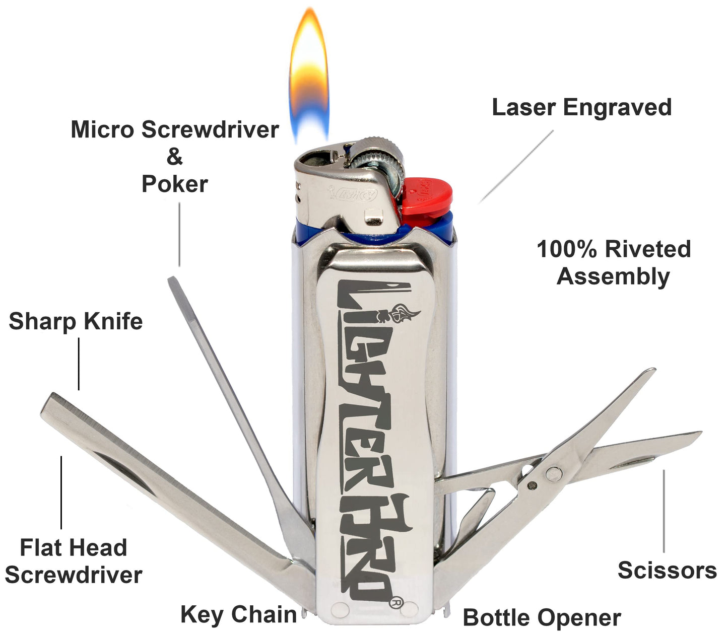 LighterBro Whip Repair Multitool