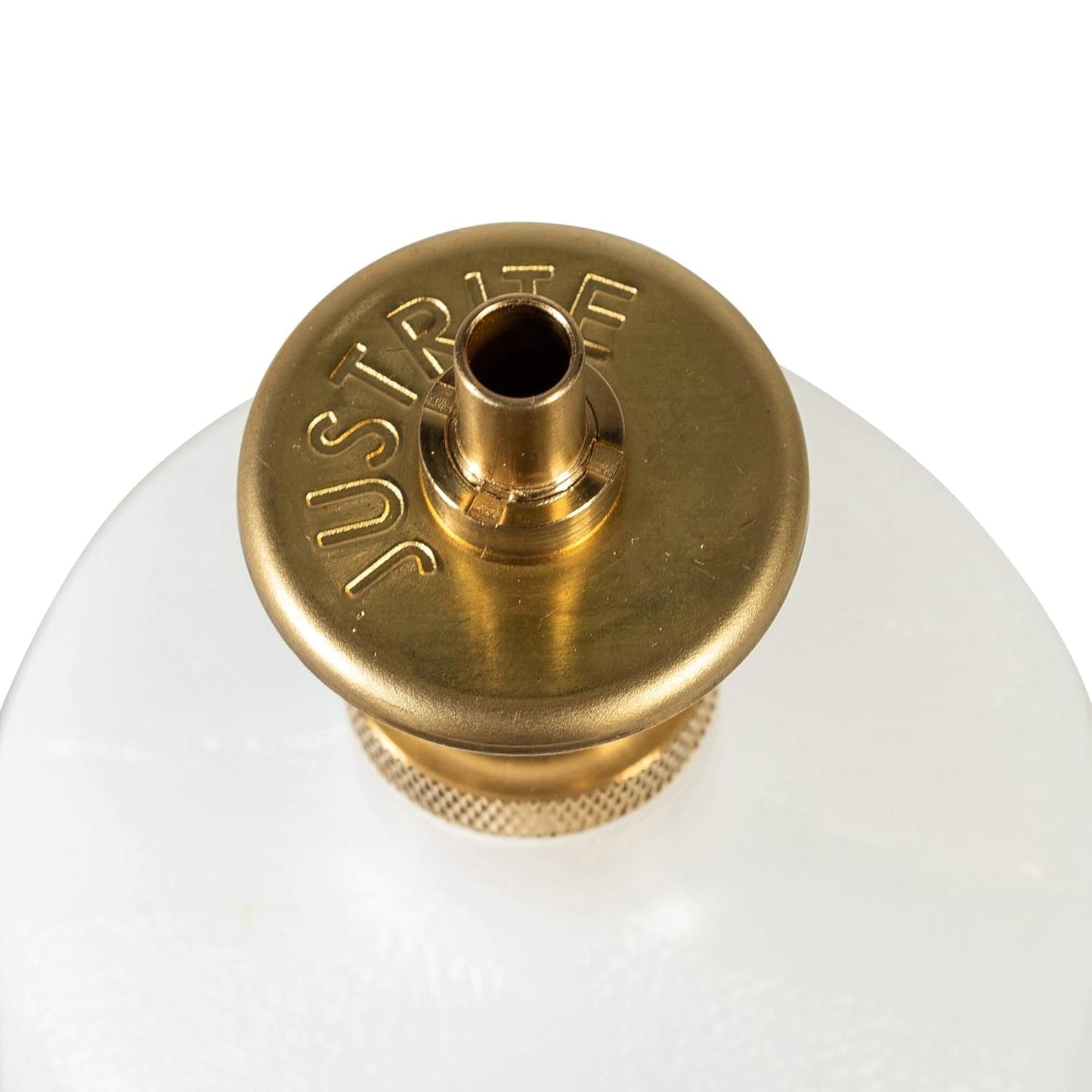 Justrite Fire Breathing Fuel Can - Large White