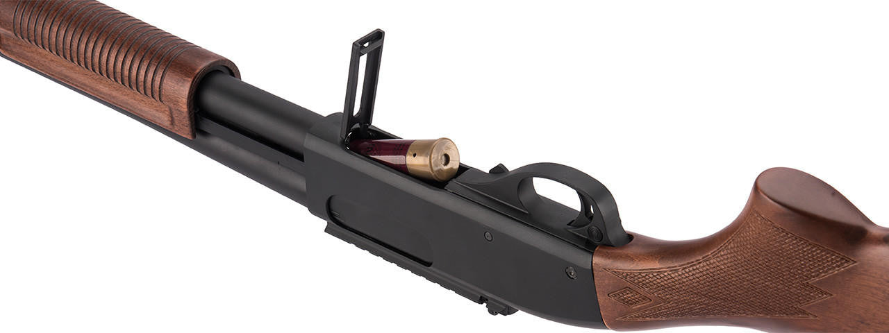 Wood Shotgun (Pump Action, NBB)
