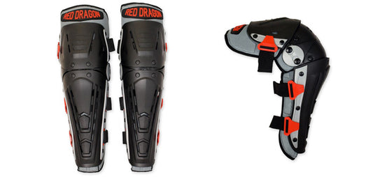 Red Dragon HEMA Knee and Shin Armor